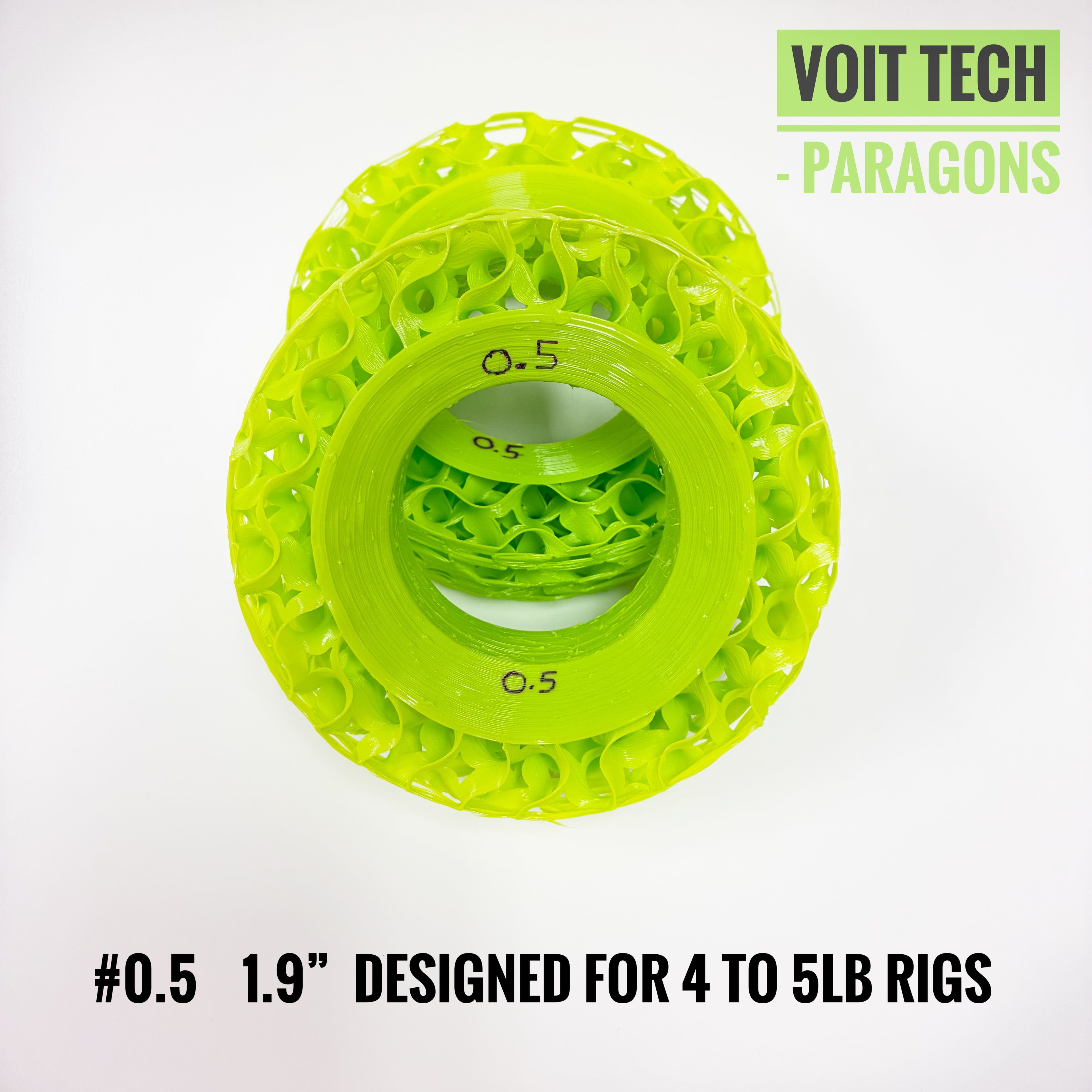 #0.5  Voit Tech 3D RC Insert  — 1.9" for RC Rock Crawlers (4–5 lbs)